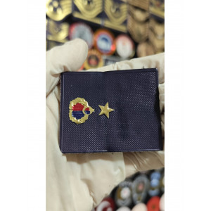  Minyatür Jandarma Asayiş Yelek İçin Binbaşı Rütbesi 3d, Yeni Model Tip Cırtlı,