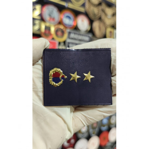  Minyatür Jandarma Asayiş Yelek İçin Yarbay Rütbesi 3d, Yeni Model Tip Cırtlı,