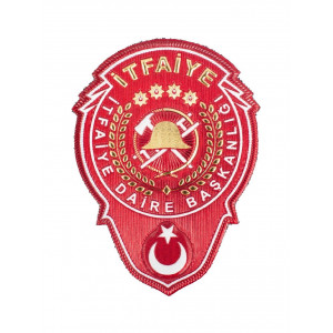  Itfaiye Göğüs Arması 3 Boyutlu Yeni Nesil Plastik, Yeni Model Tip, Standart Ölçü, 1.sınıf Kaliteli