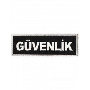 Özel ''güvenlik'' Pantolon Yazı Arması 3D Plastik Tpu, Yeni Tip, Cırtlı, Standart Ölçü,