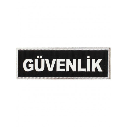 Özel ''güvenlik'' Pantolon Yazı Arması 3D Plastik Tpu, Yeni Tip, Cırtlı, Standart Ölçü,