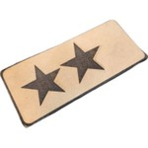 Çukurova Ütü Bizon Derisi, Subay Üsteğmen 4 cm x 9 cm Compat Peç Çukurova Ütü Bizon Derisi, Subay Üsteğmen 4 cm x 9 cm Compat Peç