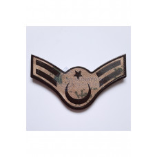 Kamuflaj Jandarma Astsubay Çavuş 3D Plastik TPU Rütbe, Bir Çift, Yeni Tip, Cırtlı