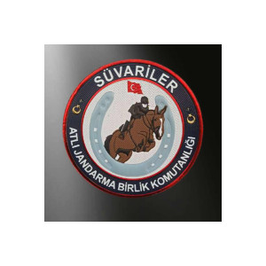 Jandarma SÜVARİLER 3d Arması,2025 Yeni Model Tip Cırtlı,Standart Ölçü,1.sınıf Plastik Ultra Kaliteli