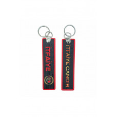 "İtfaiye Candır" İTFAİYE ARMASI Çift Taraflı Anahtarlık 3D, (12 cm x 3 cm)