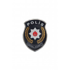  Genel Hizmet Polis Arması 3D, 2025 Yeni Tip, Cırtlı, Standart Ölçü, 1.sınıf Kalite