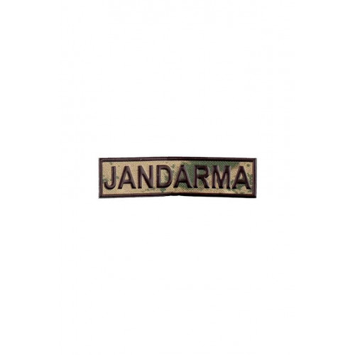  ''Jandarma'' Gögüs Yazısı Asayiş 3d, 2025 Yeni Tip, Cırtlı, Standart Ölçü, 1.sınıf Kalite