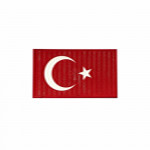 Jandarma Asayiş Kol Türk Bayrağı 3D, 2025 Yeni Tip, Cırtlı, Standart Ölçü, 1.sınıf Kalite